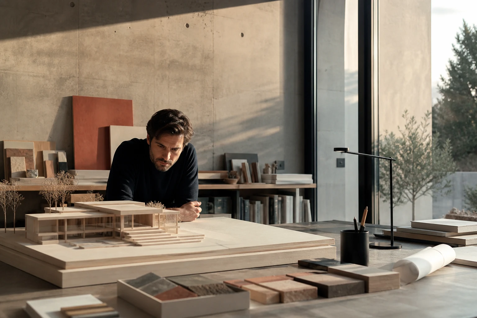 Architect mobile website example